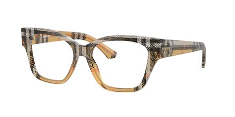 burberry be 4146|Burberry™ BE2420 4146 54 Check Sand Eyeglasses .